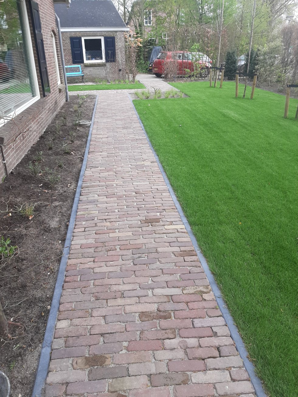 Bestrating tuinpaden